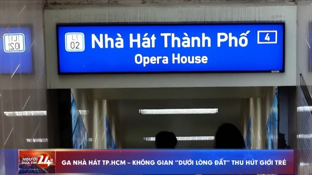 Ga Nhà hát TP.HCM – không gian “dưới lòng đất” thu hút giới trẻ