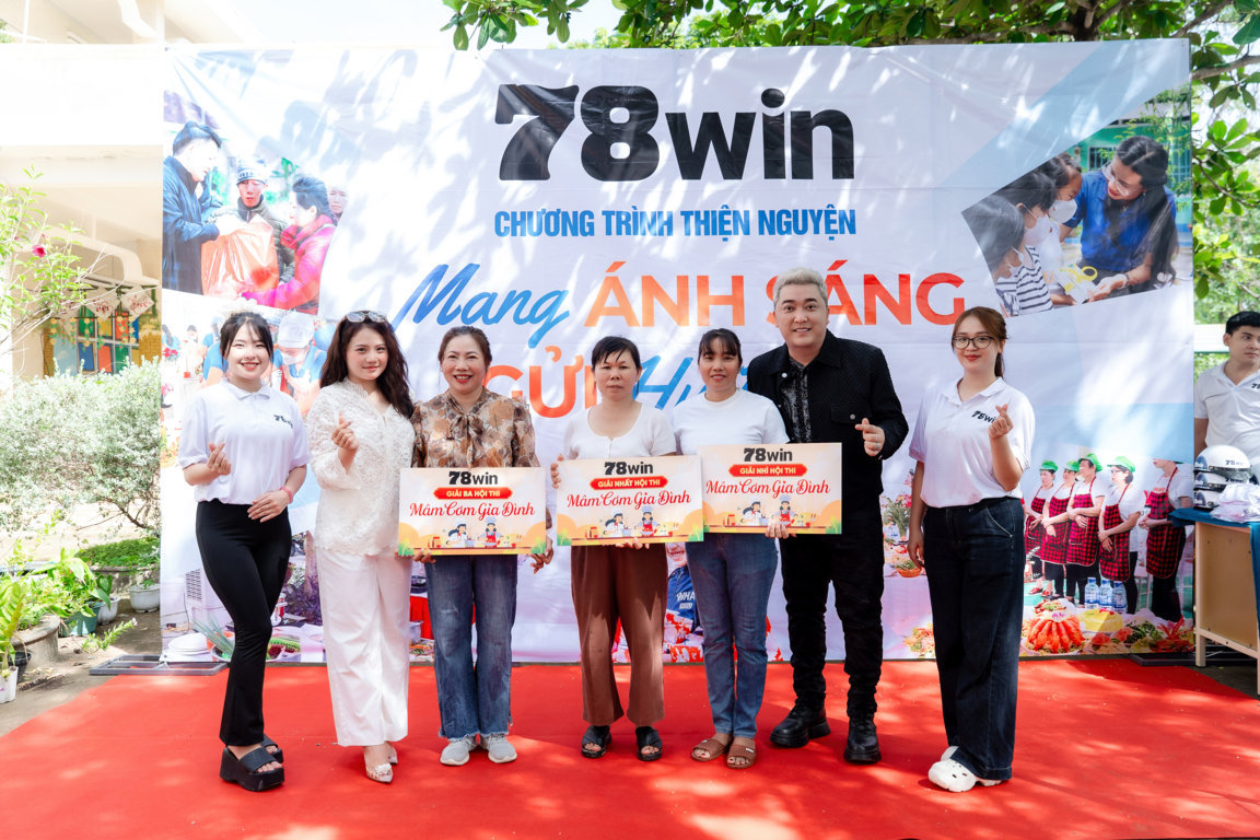 78win tổ chức chương trình “Mang Ánh Sáng – Gửi Hy Vọng” tại Bình Thuận: Lan tỏa yêu thương, thắp sáng niềm tin