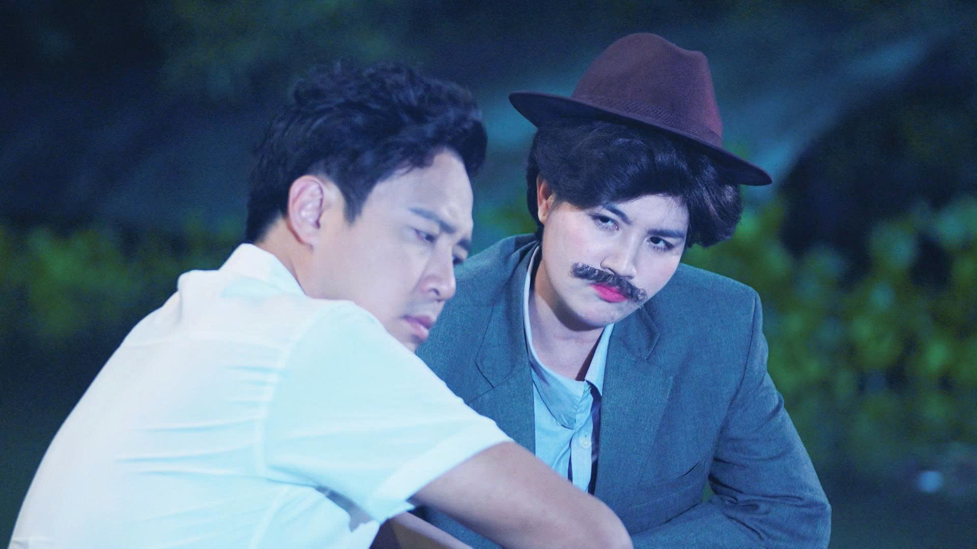 Kha Ly gắn râu giả để “an ủi” người yêu, Lương Thế Thành – Thanh Duy sốc khi “oan gia” bỗng hóa “anh em”