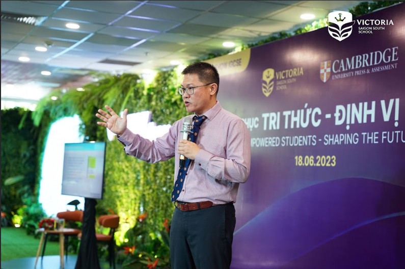 TRƯỜNG VICTORIA NAM SÀI GÒN TỔ CHỨC TALKSHOW “IGCSE: CHINH PHỤC TRI THỨC - ĐỊNH VỊ TƯƠNG LAI”